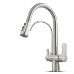 Kolmesuunaline INOX WW filtri kraan