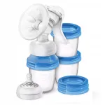 K&auml;sitsi juhtimisel rinnan&auml;&auml;rmepump Philips Avent SCF330/13