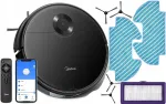 2in1 tolmuimeja robot pesufunktsiooniga, Wi-Fi ja rakenduse juhtimisega