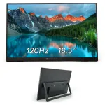 18,5" 120Hz kaasaskantav LED monitor jalgadega
