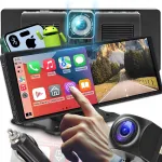 Auto multimeediumipleier CarPlay, Android Auto ja tagakaameraga
