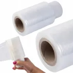 MINI RAP 10 cm k&auml;epidemega pakkimiskile, v&auml;ikeste saadetiste jaoks, FOIL POMEGRANATE CLUB