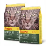 Josera NatureCat kassitoit l&otilde;he ja kanaga, 2 x 10 kg