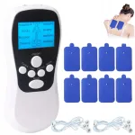 Elektrooniline impulsimasseerija, topeltkanal, 15 taset, 8 režiimi