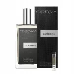 Parf&uuml;&uuml;mitud vesi YODEYMA CARIBBEAN 50 ml ja Glantier 1,2 ml proov