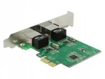 DELOCK PCI Express v&otilde;rgukaart, 2 x Gigabit LAN