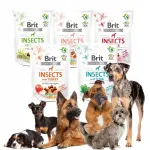 Koerte sn&auml;kid Brit Care Crunchy Cracker Insect Mix, 5 x 200 g