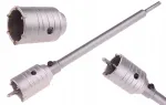 50 mm betoonipuur SDS adapteri ja 350 mm pikendusadapteriga