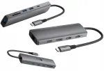 HP USB-C jagaja, 100W, mitme pordiga, kahe monitori laadimine &uuml;he kaabliga