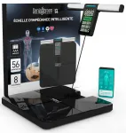 Elektroonilised vannitoa kaalud GeniaScreen, maks. 220 kg, 56 keham&otilde;&otilde;duga, Wi-Fi