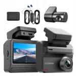 DDPAI Z50 Pro 4K autorvideoregistraator tagakaamera ja &uuml;henduskomplektiga