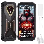 Kompaktne vastupidav telefon CUBOT KINGKONG mini 4, 16/128GB, NFC, Dual SIM, IP69K