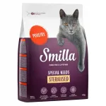 Kuiv kassitoit Smilla Sterilised linnuliha 4 kg