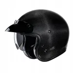 Mootorratturi kiiver HJC V31 Carbon Black, S suurus