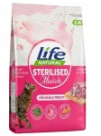 Kuiv toit steriliseeritud kassidele Life Cat sealiha, 7,5 kg