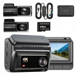 DDPAI Z60T 4K HDR GPS 4G mooduliga auto videokaamera 64GB