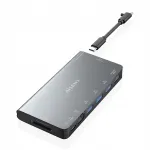 USB jagaja Aisens ASUC-8P015-GR, 1 pordiga, 1000 Mbps, hall