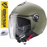 Avatud kiiver CABERG RIVIERA V4X, s&otilde;jav&auml;e rohelise v&auml;rvusega, suurus L