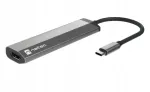 Juhtmega hiir NATEC Fowler Slim, USB 3.2 Gen 1 Type-C, must