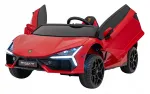 Laste elektriauto Lamborghini Revuelto, 24V, 4x200W, puldiga, EVA rehvide ja LED-tuledega