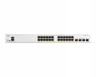 Cisco Catalyst 1300 v&otilde;rgul&uuml;liti, 24 PoE GE porti, 4x 1G pordid