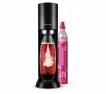Gaseeritud vee seade Sodastream Mix must CO2 ballooni ja 1 l pudeliga