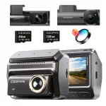 DDPAI Z90 Pro 4K HDR videosalvesti MINI3X, tagakaamera ja m&auml;lukaardiga