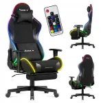 Kontori- ja m&auml;ngutool jalatugiga Huzaro Force 5.7 RGB