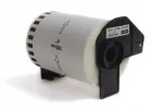 JetWorld Brother DK2224 etiketid, must valgel, 102 mm x 30,48 m