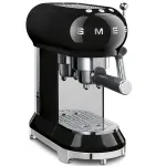 Espresso kohvimasin Smeg ECF01BLEU, 1350 W, must, 1950ndate stiilis