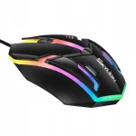 M&auml;ngurihiir SkyLion, must, juhtmega, USB