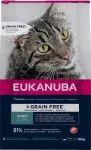 Kuiv kassitoit EUKANUBA Grain Free l&otilde;hega, t&auml;iskasvanud kassidele, 10 kg