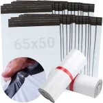 Isetihenevad plast&uuml;mbrikud saadetistele, 500 x 650 mm, 100 tk