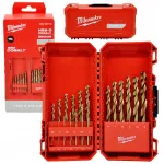 19-osaline metallpuuride komplekt 1-10 mm HSS-G Red Cobalt Precision