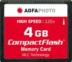 AgfaPhoto kompaktne Flash m&auml;lukaart 4 GB (10432)