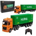 Raadiosidega veoauto haagisega Huina, 57 cm