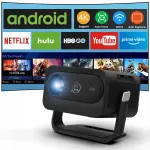 Projektor 20000LM 1080P WiFi Android Smart TV 4K autofookusega Heelly