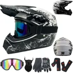 T&auml;isn&auml;o kiiver Cross/Enduro/Mootorrattale/Rollerile/Rattale, suurus M (55-56 cm)