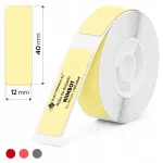 Niimbot D11, D110, D101, H1S termosed liimitavad sildid, 12x40 mm