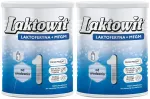 Vasts&uuml;ndinutele m&otilde;eldud piimasegu LAKTOWIT LACTOFERRIN + MFGM 1, alates s&uuml;nnist, 850 g x2