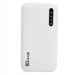 Mobiilne 5G WiFi 6 ruuter, 6100 mAh, &uuml;hendab kuni 16 seadet, 4 tundi