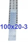 Alumiiniumist allamissild 3A-7, 100x20 cm, 3 mm
