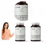 Toidulisand liigestele UNS Glucosamine Chondroitin MSM C-vitamiiniga, 120 kapslit