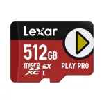 Lexar Play Pro 512 GB microSDXC m&auml;lukaart (R900/W600)