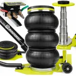 Pneumaatiline autolift Snowman, 3,5 t, kummist padjaga