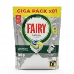 FAIRY PLATINUM sidruniga n&otilde;udepesukapslid, 81 tk