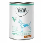 Concept for Life Veterinary Diet Hypoallergenic dieet kassidele, k&auml;nguru, 400 g