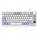 ATTACK SHARK X85Pro Lavender mehaaniline klaviatuur