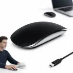 Traadita hiir BLACK MAGIC Bluetooth 5.0 ja puutežestide toega