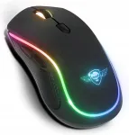 Juhtmevaba hiir Spirit Of Gamer PRO M9, 2.4GHz, 4200 dpi, RGB, must